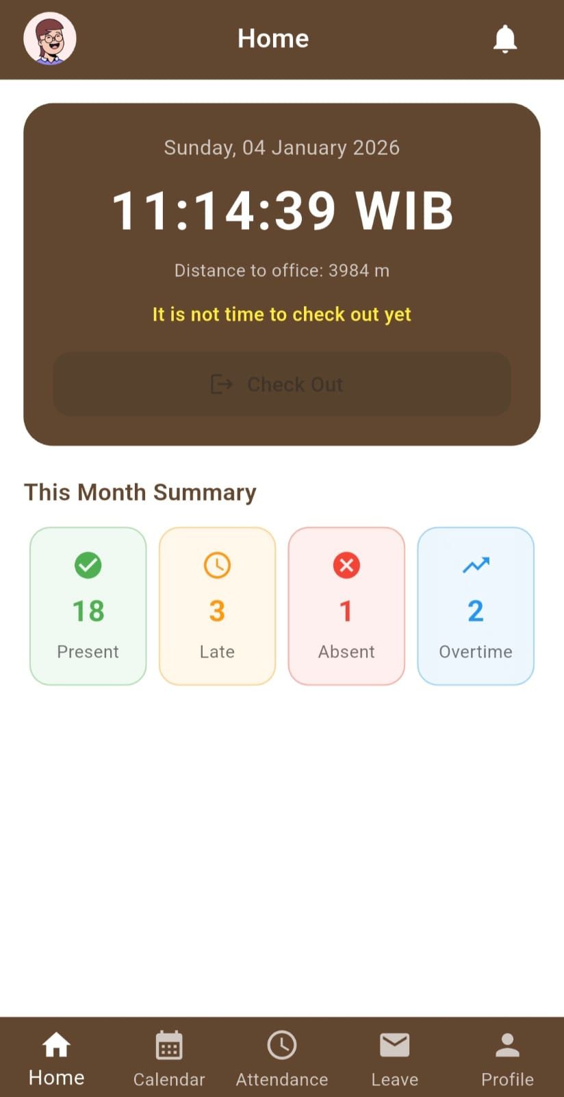 Employee Attendance App