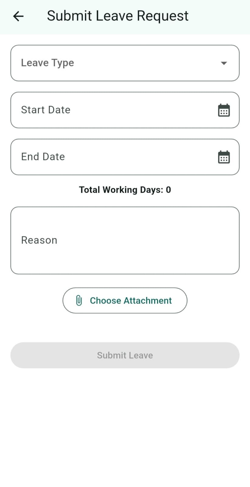 Leave Request